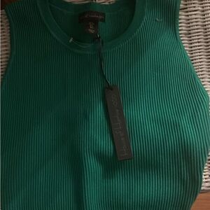 House of Harlow 1960 Green Crop Top